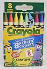 Lot Of 5 New Packs Of 8-count Crayola Crayons Limited Edition 8 Retired Colors 