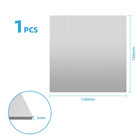 1pcs 304 Stainless Steel Sheet Metal 15cm X 15cm X 3mm  Thickness 3mm  304 Squar