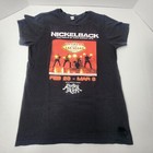 Nickelback Feed The Machine 2018 Tour T-shirt Sz Xl Las Vegas Staff Shirt Joint