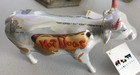 Cow Parade Mixed Lot Of 4 Cows Moo Shoe  Hot Dog  Disco   Pull Toy  see Pics 