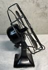 Antique Vintage Wagner 8 Inch Non Oscillating Black Metal Table   Desk Fan