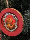 Harry Potter Gryffindor Crest Round Red 3 8  Ornament Christmas Tree