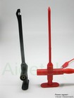 Aidetek Test Clip Set Insulation Piercing Red Black Banana Leads For Meter