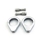 41mm Turn Signal Fork Indicator Light Bracket Clamps Mount For Harley Dyna Fxdwg
