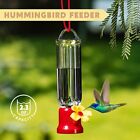 Syncfun Set Of 6 Mini Clear Humming Bird Feeder With Cleaning Brush Yard Decor