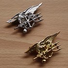 1 Set Us Navy Seal Eagle Anchor Trident Uniform  Naval Special Forces Badge