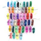 15 Feet roll Dental Orthodontic Elastic Power Chain Short For Braces 44 Colors