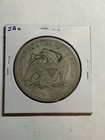 1860 O  1 Seated Liberty Silver Dollar Vf Detail Tough Type Coin