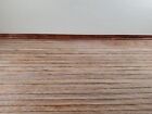Dollhouse Wood Floor Weathered Dark Wide Planks 1 12 Scale 17  X 11  Flooring
