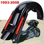 1993-2008 Cvo Stretched Rear Fender   Led Light For Harley Touring Electra Glide