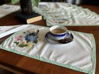 Grannycore   Cottagecore Vintage Antique Hand Appliqu   Placemats  Set Of 8