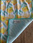 New Norwex Waffle Weave Napkins Reusable Daisy Sea Mist Design Limited Edition
