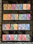 British Commonwealth George Vi 1948 Silver Wedding Lower Values 56 Stamps Mint