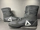 Reebok Boxing Boots Nubuck Black Cn4942 Canelo Mayweather Rare Mens Size 11