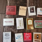 Lot Of 50 Vintage Matches Matchbook Restaurant Hotel Business New Read
