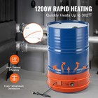 Uimoso 55 Gallon Metal Drum Heater  1200w  10-inch Width  Temperature 86-302   