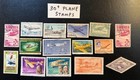 30  Air Travel Stamps   Airplanes  Jets  Flying  Ww Transportation  lot 389 