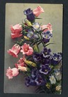 Great Britain   Beautiful Flowers Postal Card From 1908 - East Dulwich - Used