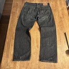 Levi s 501 Men s Jeans Original Fit  Straight Leg  Dark Wash  Button Fly  36x30