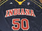 Very Rare Y2k Adidas Indiana Fever Jessica Davenport  50 Wnba Jersey Size 3xl