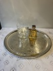 Vintage Silver Plate Cavalier Round 30 Cm Serving Tray Decorative  Birmingham