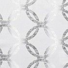 Exclusive Home Curtains Modo Metallic Geometric Grommet Top Curtain 54  X 84 