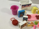 Assorted Lot Of Over 30 Vintage Barbie Food Camping Accessories Random Pieces