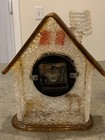 Vintage Davar Grace Quartz Clock Made In Japan Resin On Melted Resin Design