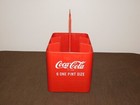 Vintage Coca Cola Coke 6 One Pint Size Plastic Soda Bottle Carrier
