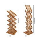5 Layer Freestanding Magazine Rack Home Office Comic Display Organizer Stand