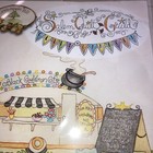 Crabapple Hill Embroiderypattern Salemquilt Guild Black Cauldron Food Truck Used