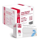 1000pcs Blue 4mil Medical Synmax Vinyl Exam Gloves Latex-free   Power-free Xl