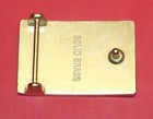 Dan   Wesson Brass Belt Buckle