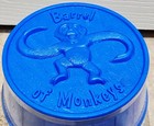 Rare Sealed Nos Vintage 1989 Blue Barrel Of Monkeys Milton Bradley Family Game 