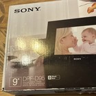 New Sony S-frame Dpf-d95 9in Lcd Digital Photo Frame Usb Slideshow 256mb Black