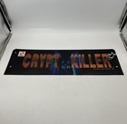 Crypt Killer Header Marquee Video Arcade Game Konami Display Header