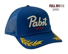 New Pabst Blue Ribbon Beer Pbr Vintage Men s Trucker Snapback Cap Hat