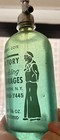 Wwii Sailor   Soldier Tribute Victory Seltzer Bottle Brooklyn  Ny Seafoam Green