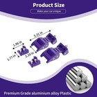Hood Latches Lock Catch Kit For Wrangler Jk Jku 2007-2017 And Wrangler -purple