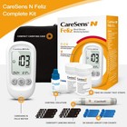 Caresens N Feliz Blood Glucose Monitoring Kit With 100 Sugar Test   