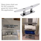 Boat Cleats Stainless Steel Boat Cleat 6 Inch 316 Stainless Steel Boat Cleats   