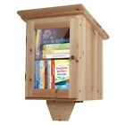 Little Library Box Outdoor Free Library  Double Little Library Single Door