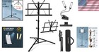 Adjustable Music Stand With Light   Desktop Function  Perfect For Musicians