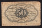        1st First Issue 50c Fractional Currency Fr 1312 Fifty Cents 32556