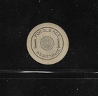 Oklahoma Sales Tax Token  1930s Era  1 Mill  for Old Age Assistance 