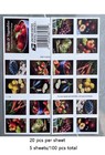Usps 5 Booklets  100 Stamps In Total For Collection  Postage Fruit And Vegetable