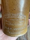 Vitreous Stone Ink Bottle J Bourne   Son Denby Pottery P J Arnold London England