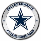 Nfl Dallas Cowboys 1 Oz Silver Colorized Round  w box 