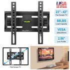 Flat Tv Wall Mount Bracket 15  tilt For 23 26 27 32 37 40 42 Inch Led Lcd Plasma