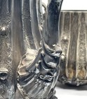 Vintage Silver Plated Victorian Urn   Teapots Faces Green Man Ornate Footed Lot
